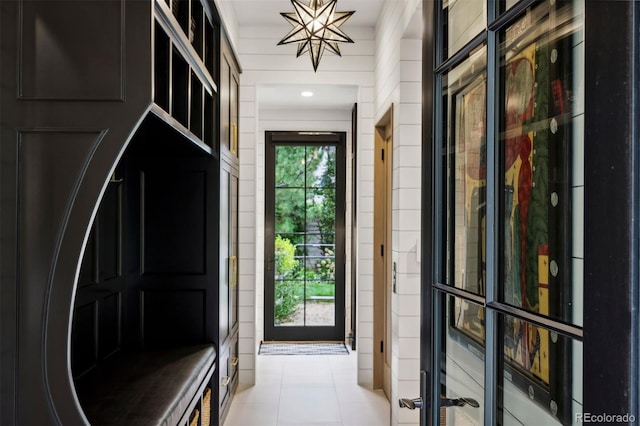 view of mudroom