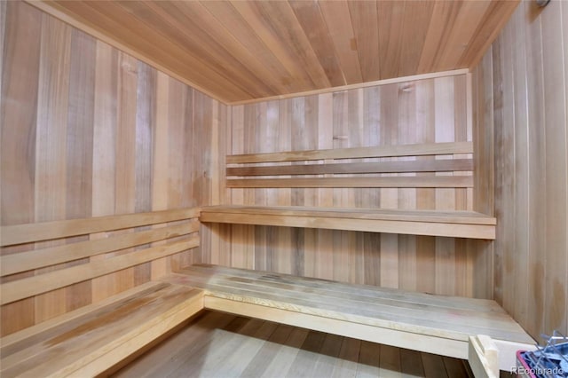 view of sauna / steam room