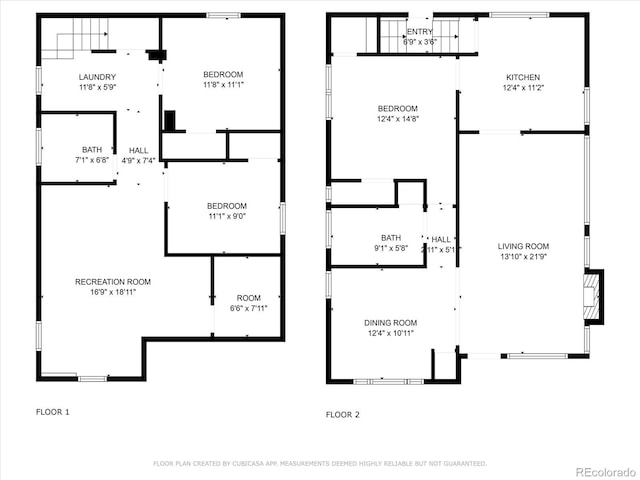 3154 N Columbine St, Denver, CO 80205 - view of room layout