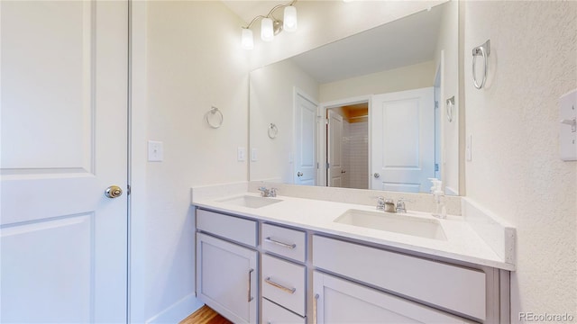 55 Morgan Cir, Erie, CO 80516 - bathroom featuring double vanity