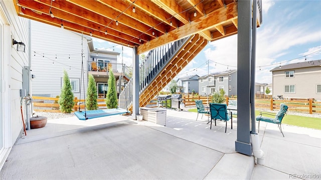 55 Morgan Cir, Erie, CO 80516 - view of patio / terrace with a residential view