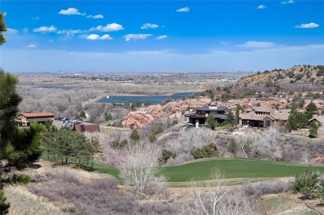 8002 Galileo Way, Littleton, CO 80125 - bird's eye view featuring view of golf course