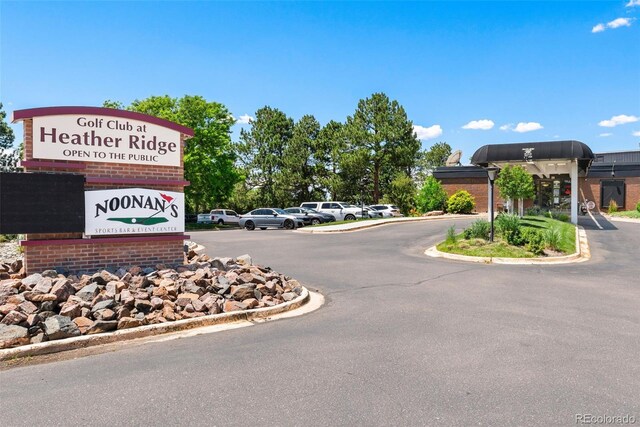 12573 E Pacific Cir Unit C, Aurora, CO 80014 - view of asphalt road with curbs