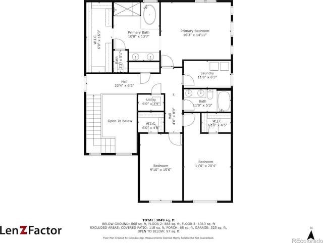 199 Simmental Loop, Castle Rock, CO 80104 - floor plan / room layout