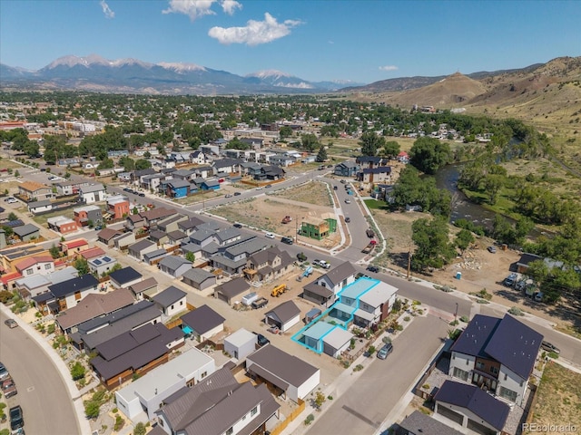 334 Old Stage Rd Unit B, Salida, CO 81201 - view of property location featuring a mountain backdrop and nearby suburban area