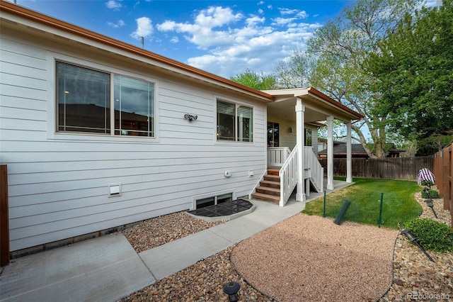 5372 W 68th Ave, Arvada, CO 80003 - exterior space featuring fence and a lawn