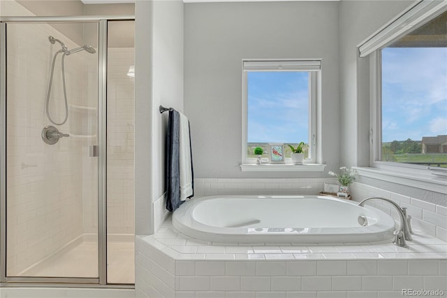 16256 Ridge Run Dr, Colorado Springs, CO 80908 - bathroom with a shower stall and plenty of natural light