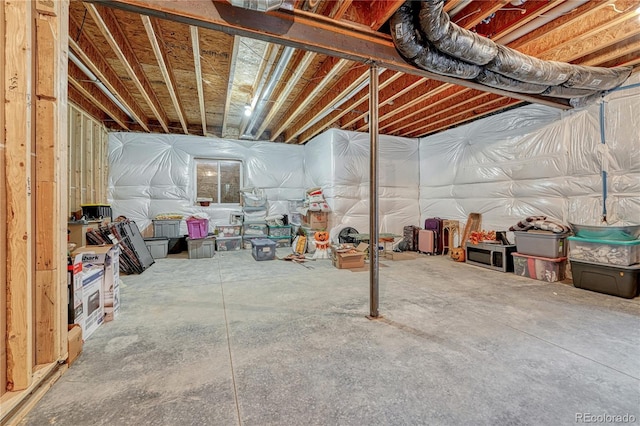16256 Ridge Run Dr, Colorado Springs, CO 80908 - view of unfinished basement