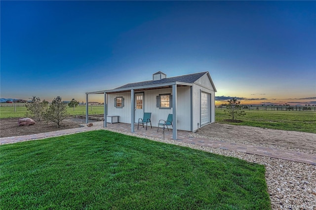 16256 Ridge Run Dr, Colorado Springs, CO 80908 - view of front of home featuring an outbuilding and a garage