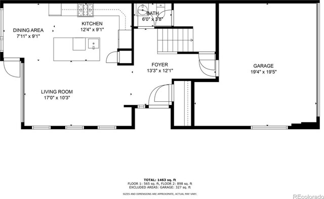 floor plan / room layout