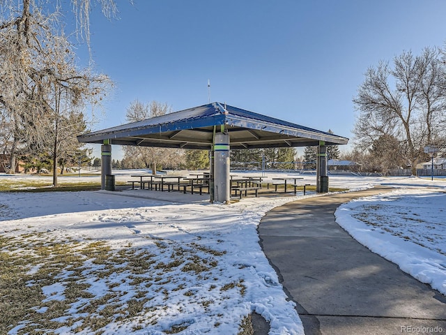 surrounding community featuring a gazebo