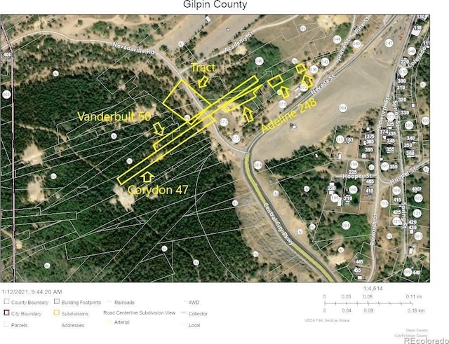 000 Nevadaville Rd, Central City, CO 80427