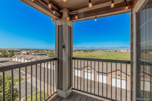 2955 Blue Sky Cir Unit 6-307, Erie, CO 80516 - balcony with a mountain view