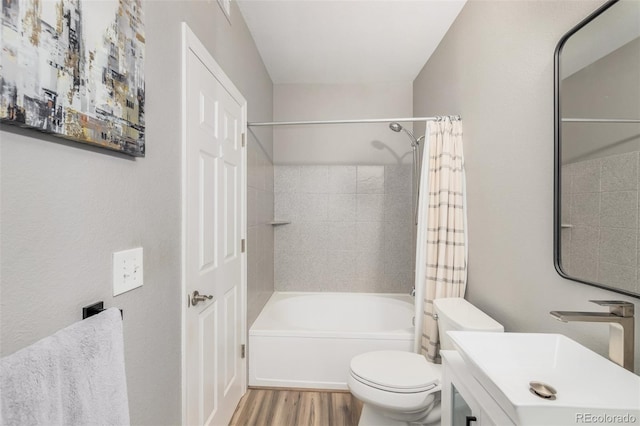 2955 Blue Sky Cir Unit 6-307, Erie, CO 80516 - full bath with wood finished floors, shower / bath combo, and vanity