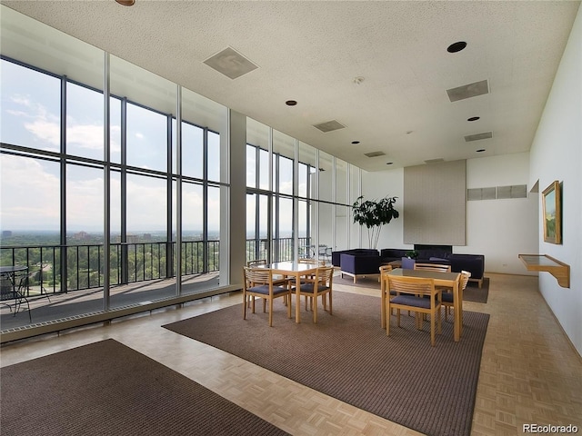 lobby with visible vents