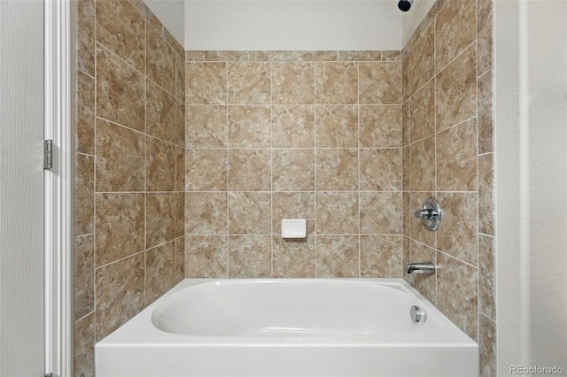 full bath with shower / bathing tub combination