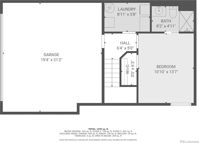 4882 W 68th Ave Unit 4, Westminster, CO 80030 - property floor plan