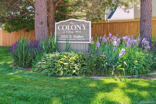 4750 S Dudley St Unit 21, Littleton, CO 80123 - view of community sign
