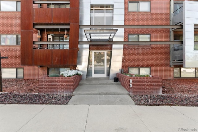 75 N Emerson St Unit 206, Denver, CO 80218 - property entrance featuring brick siding