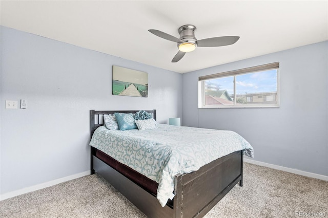 75 N Emerson St Unit 206, Denver, CO 80218 - bedroom featuring carpet flooring, baseboards, and a ceiling fan
