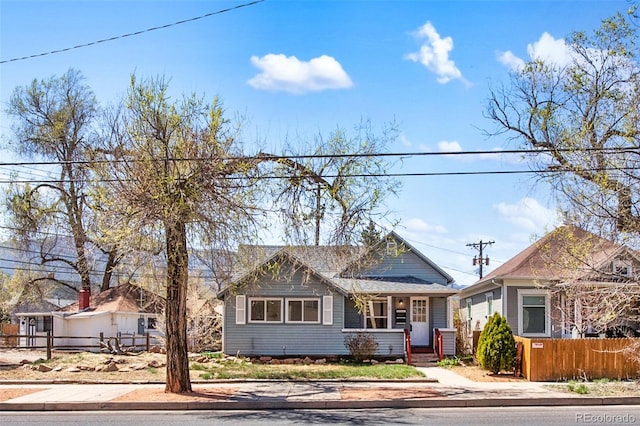 112 S Limit St, Colorado Springs, CO 80905 - bungalow-style home featuring fence