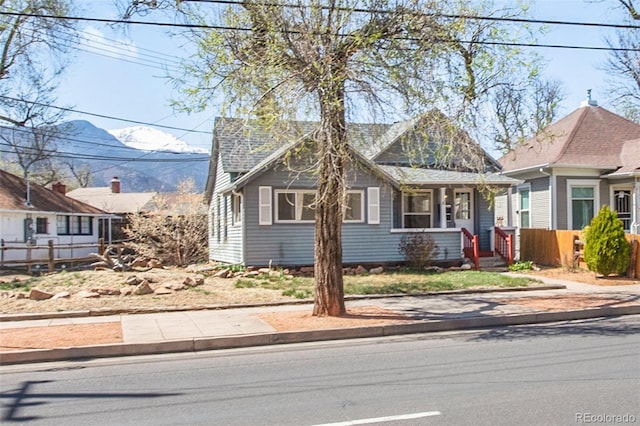 112 S Limit St, Colorado Springs, CO 80905 - view of front facade with fence