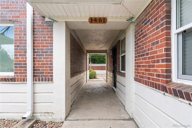 view of property entrance