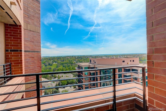 8100 E Union Ave Unit 1502, Denver, CO 80237 - view of balcony