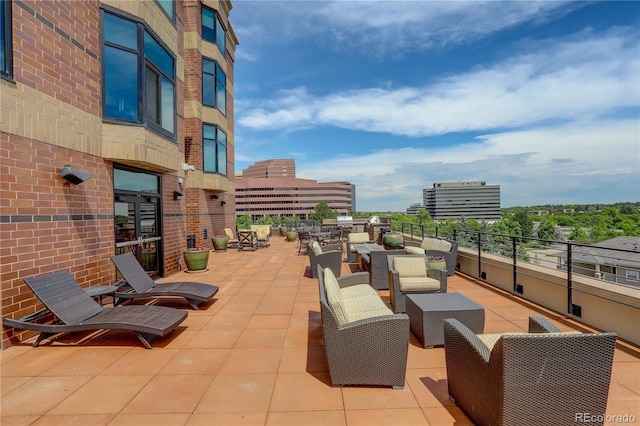 8100 E Union Ave Unit 1502, Denver, CO 80237 - view of patio / terrace