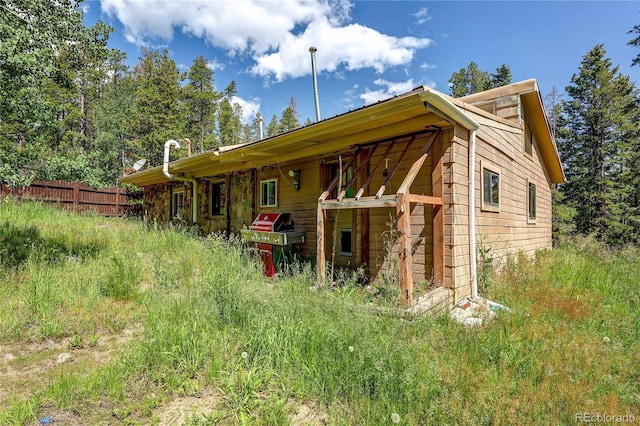 10893 Milliken Ave, Conifer, CO 80433 - rear view of property