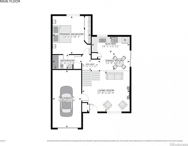 5602 S Yank Ct, Littleton, CO 80127 - view of room layout
