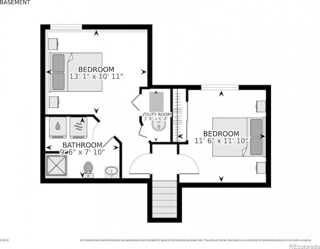 5602 S Yank Ct, Littleton, CO 80127 - view of property floor plan