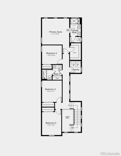 2110 Wagon Wheel Aly, Brighton, CO 80601 - view of property floor plan