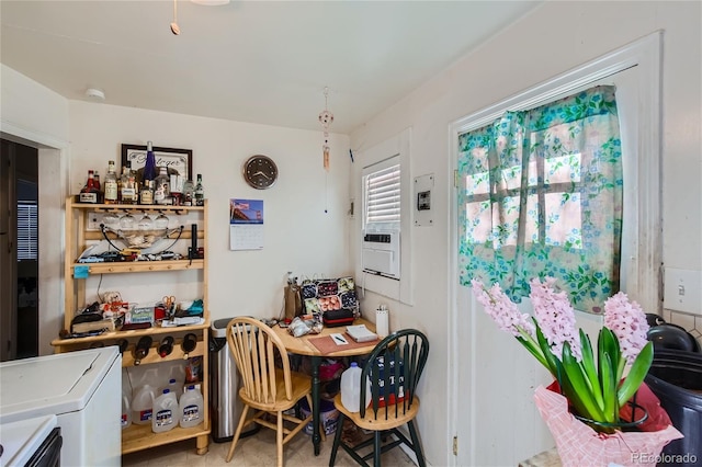 view of dining room
