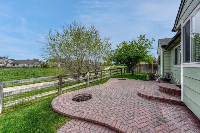 5350 S Quail Way, Littleton, CO 80127 - view of patio / terrace featuring an outdoor fire pit