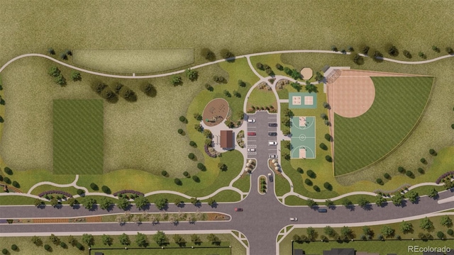 6299 Cristobal Pt, Parker, CO 80134 - bird's eye view