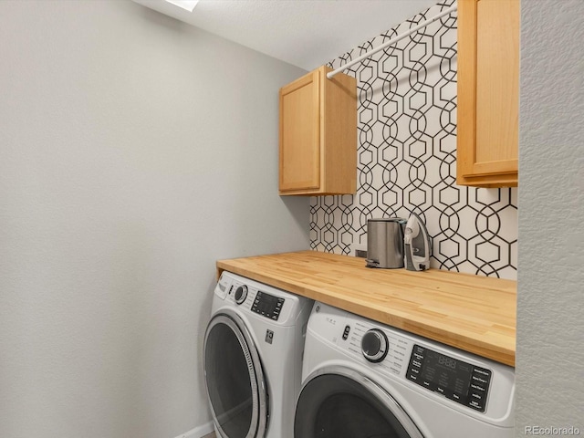 800 Boulder Peak Ave, Erie, CO 80516 - laundry room with washer and dryer and cabinet space