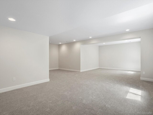 800 Boulder Peak Ave, Erie, CO 80516 - carpeted empty room with recessed lighting