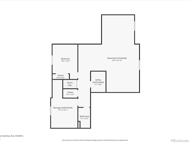 800 Boulder Peak Ave, Erie, CO 80516 - view of floor plan / room layout