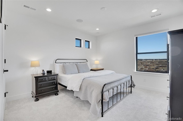 8700 Lost Lake Dr, Franktown, CO 80116 - bedroom featuring baseboards, visible vents, and carpet