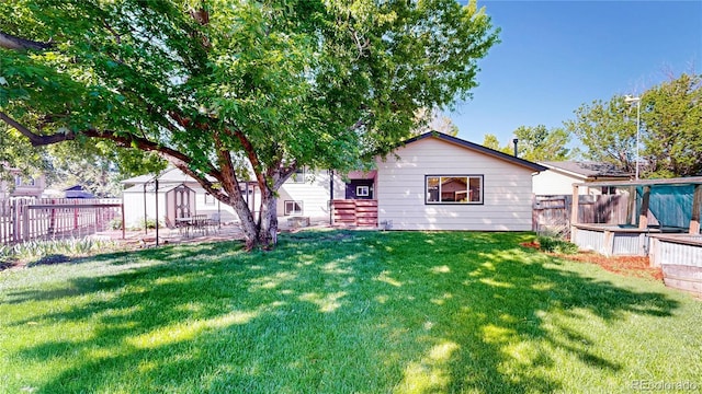 321 Stockton Ct, Gilcrest, CO 80623 - view of front of property with a gazebo
