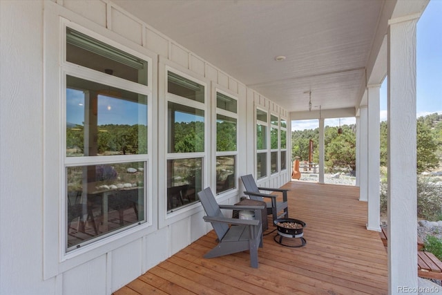 14051 US Highway 285, Salida, CO 81201 - view of wooden terrace