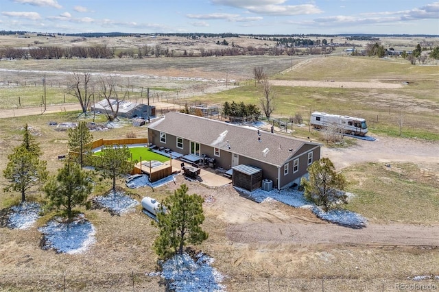 40192 Margaret Dr, Elizabeth, CO 80107 - aerial view with a rural view