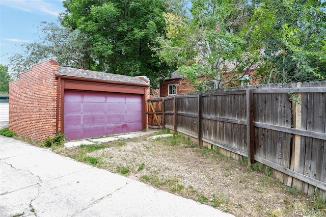 1335 Locust St, Denver, CO 80220 - view of detached garage