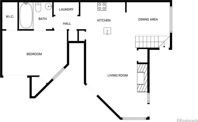 5550 W 80th Pl Unit 20, Arvada, CO 80003 - view of floor plan / room layout