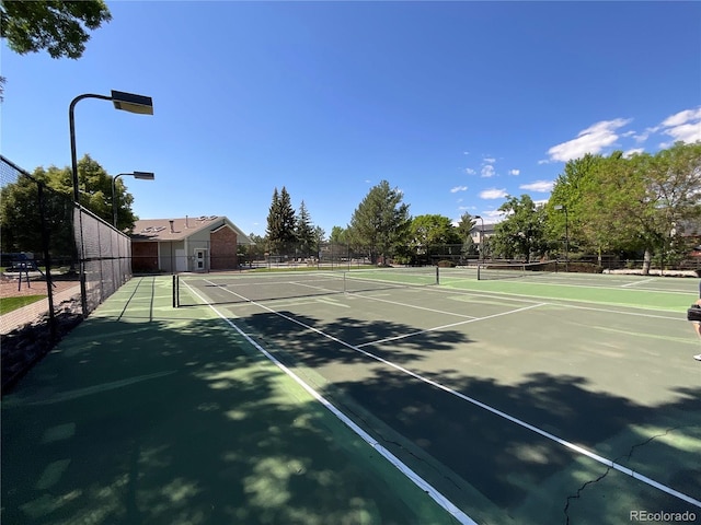 5550 W 80th Pl Unit 20, Arvada, CO 80003 - view of tennis court with community basketball court