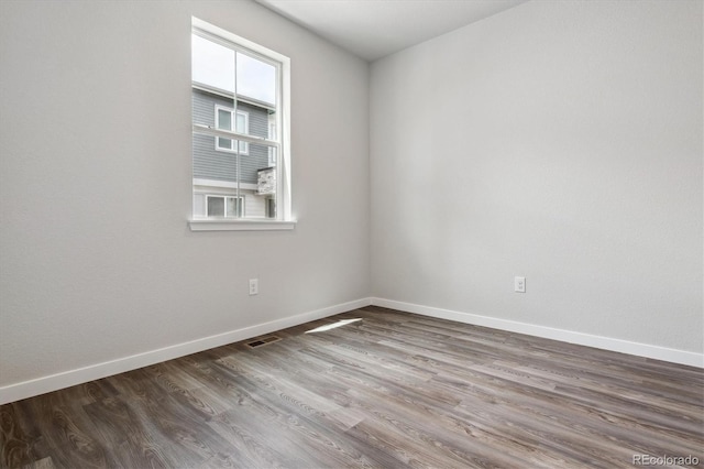 14145 Deertrack Ln, Parker, CO 80134 - spare room with baseboards and wood finished floors
