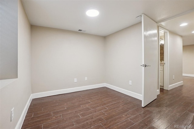 7650 W 24th Ave, Lakewood, CO 80214 - unfurnished room featuring wood finished floors and baseboards