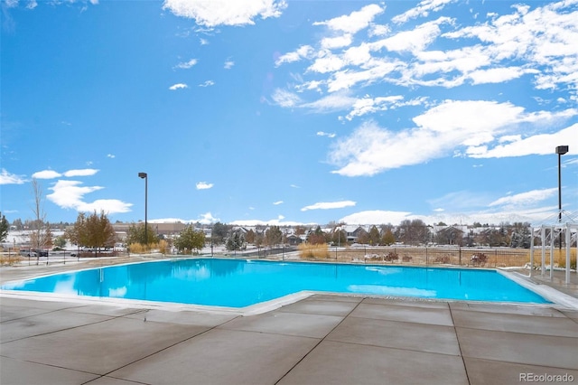 community pool featuring a patio