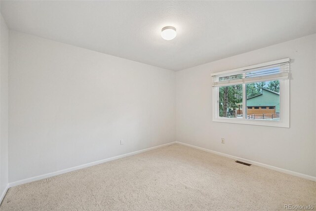 723 Eaton Rd, Palmer Lake, CO 80133 - carpeted spare room featuring baseboards and visible vents